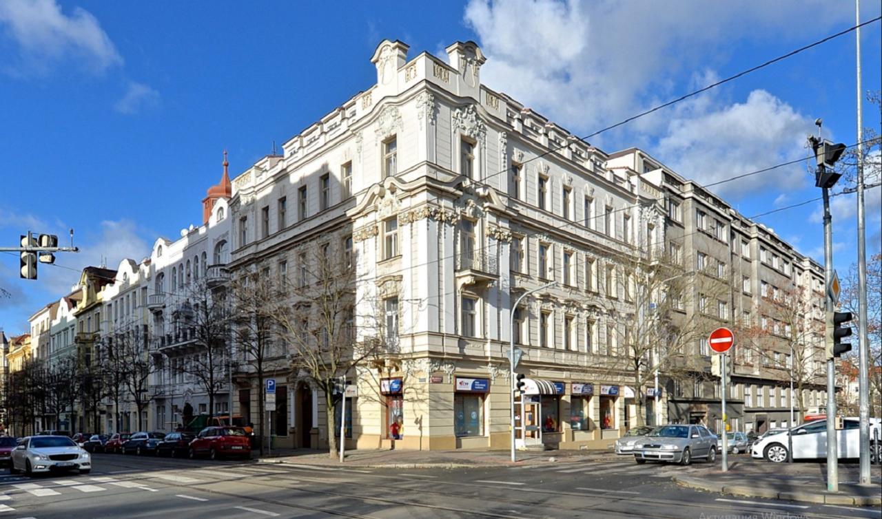 Wonderful Apartment In Vinohrady Prága Kültér fotó